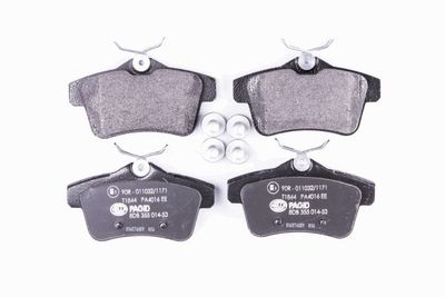 HELLA Bremsbelagsatz, Scheibenbremse (8DB 355 014-531)