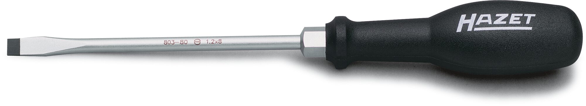 HAZET Schraubendreher trinamic 803-25 ∙ Schlitz Profil ∙ 0.4 x 2.5 mm