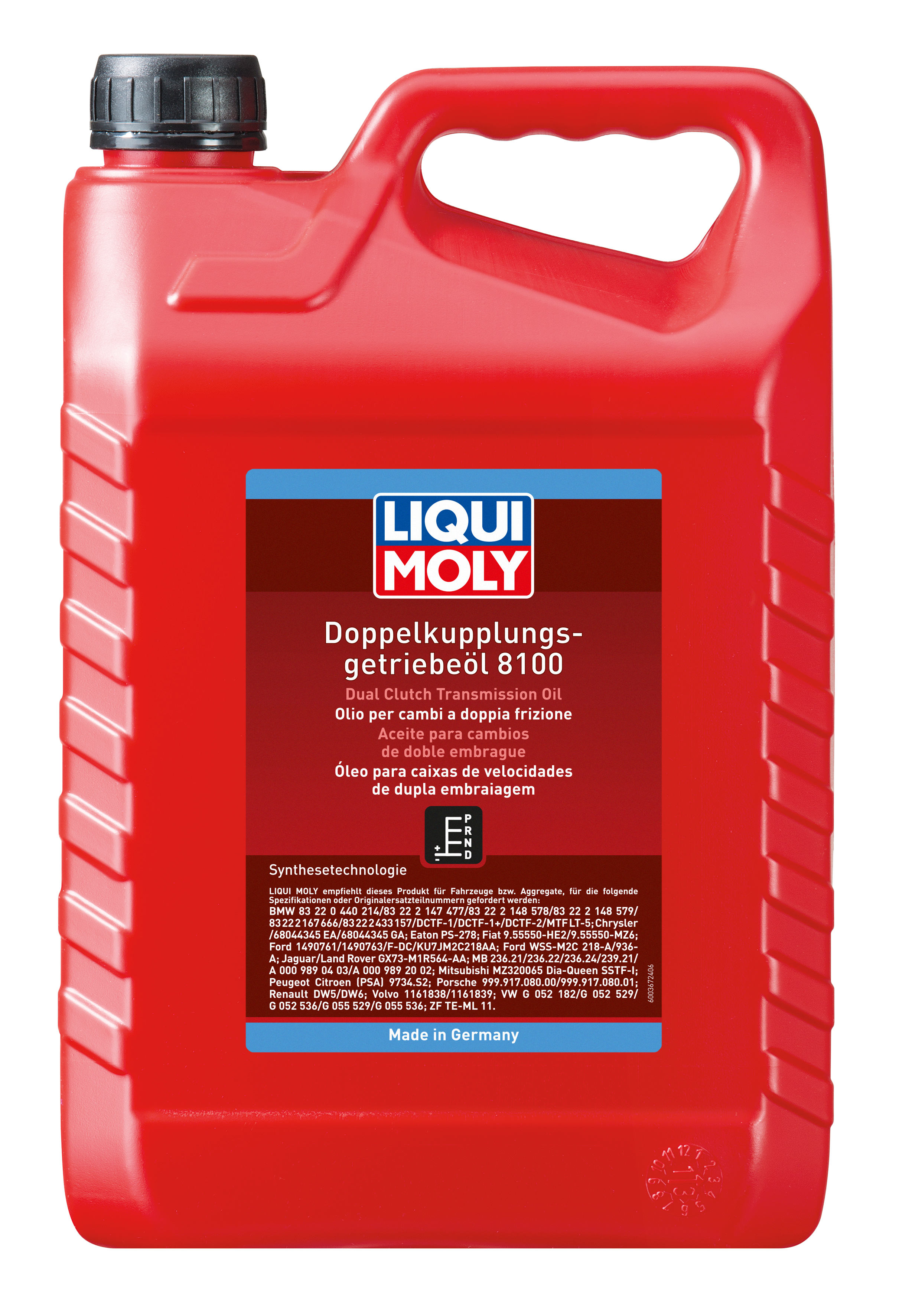 LIQUI MOLY Doppelkupplungsgetriebeöl 8100, 5 l (20626)