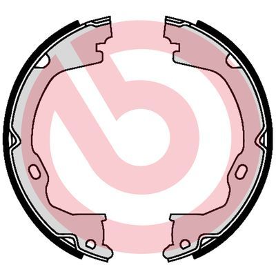 BREMBO Bremsbackensatz, Feststellbremse (S 37 508)