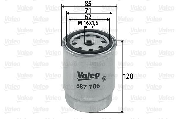 VALEO Kraftstofffilter (587706)