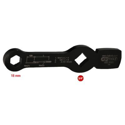 KS TOOLS Schlagschlüssel, Bremssattelverschraubung (460.5060)