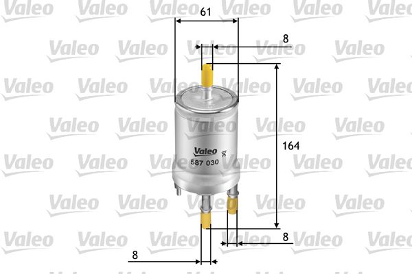 VALEO Kraftstofffilter (587030)