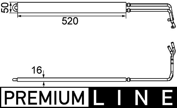 MAHLE Ladeluftkühler (CI 80 000P) MAHLE Ladeluftkühler (CI 80 000P)