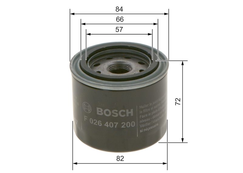 BOSCH Ölfilter (F 026 407 200) BOSCH Ölfilter (F 026 407 200)