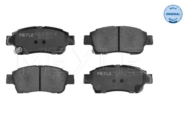 MEYLE Bremsbelagsatz, Scheibenbremse (025 233 4816/W)