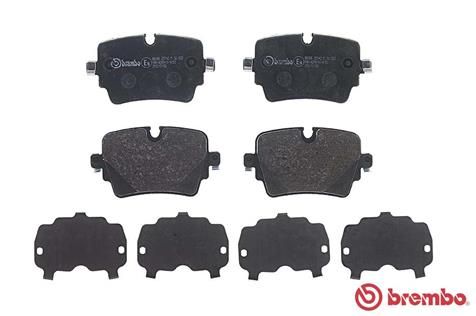 BREMBO Bremsbelagsatz, Scheibenbremse (P 36 033)