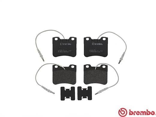 BREMBO Bremsbelagsatz, Scheibenbremse (P 61 047)
