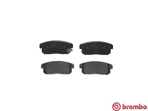 BREMBO Bremsbelagsatz, Scheibenbremse (P 49 035)