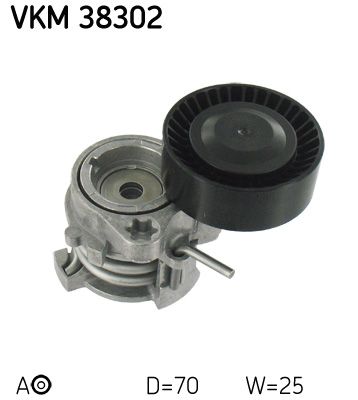 SKF Spannrolle, Keilrippenriemen (VKM 38302)