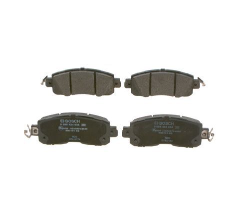 BOSCH Bremsbelagsatz, Scheibenbremse (0 986 424 638) BOSCH Bremsbelagsatz, Scheibenbremse (0 986 424 638)