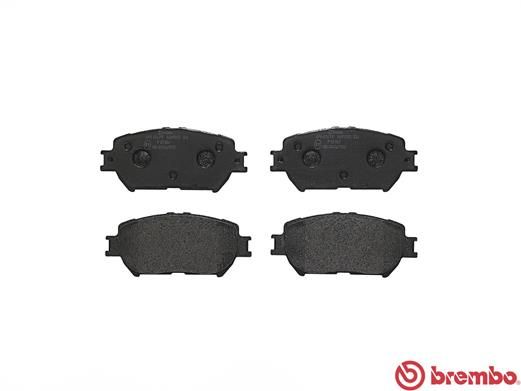 BREMBO Bremsbelagsatz, Scheibenbremse (P 83 062)