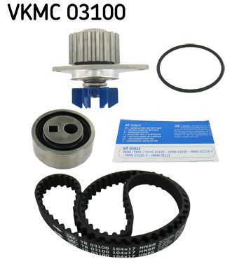 SKF Wasserpumpe + Zahnriemensatz (VKMC 03100) 7316572504246 VKMC 03100