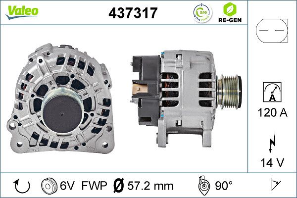 VALEO Generator (437317) 3276424373175 437317