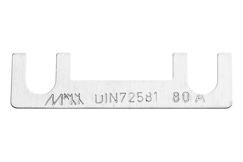 BLECHSTREIFEN-SICHERUNG 80A (3731-80) | NORMFEST