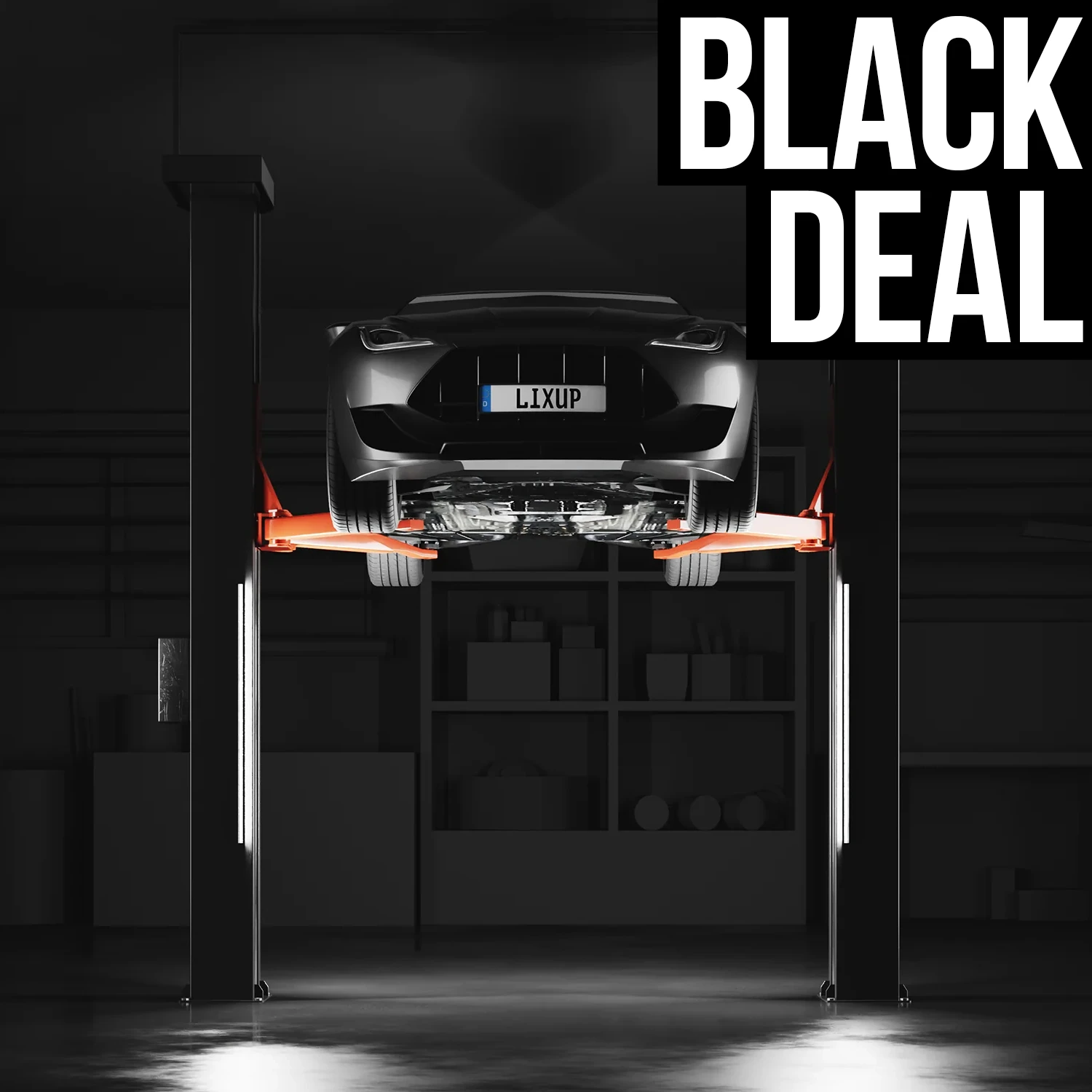 LixUp® | Hebebühnenlicht Komplett-Set | 4x LED Lampen