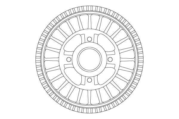 TRW Bremstrommel (DB4557MR)
