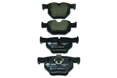 HELLA Bremsbelagsatz, Scheibenbremse (8DB 355 010-471)