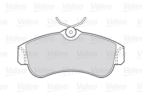 VALEO Bremsbelagsatz, Scheibenbremse (301054) VALEO Bremsbelagsatz, Scheibenbremse (301054)
