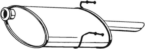 BOSAL Endschalldämpfer (190-289)