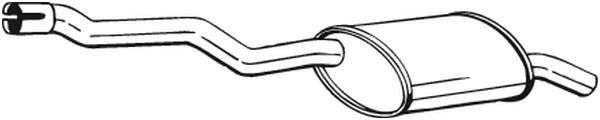 BOSAL Endschalldämpfer (247-259) Thumbnail