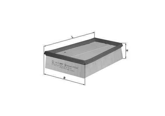 KNECHT Luftfilter (LX 957/3)