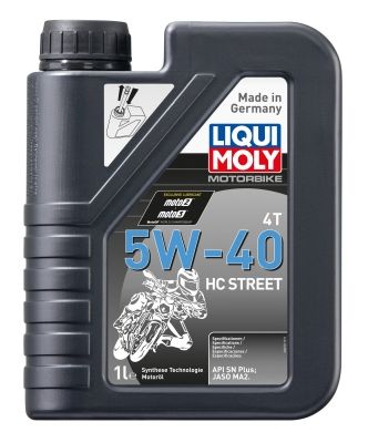 LIQUI MOLY Motorbike 4T 5W-40 HC Street, 1 l (20750)