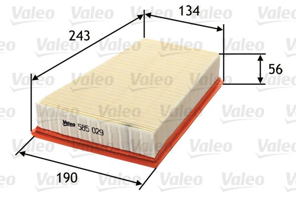 VALEO Luftfilter (585029)