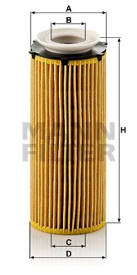 MANN-FILTER Ölfilter (HU 720/3 x) Thumbnail