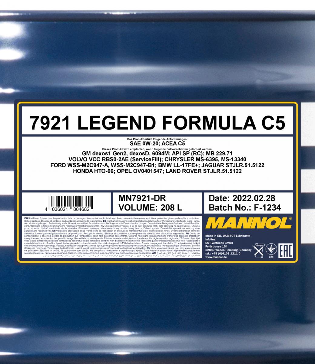 MN Legend Formula C5 0W-20