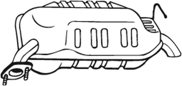 BOSAL Endschalldämpfer (171-635)