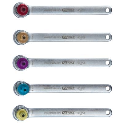 KS TOOLS Bremsleitungs-Schlüsselsatz (160.0725) KS TOOLS Bremsleitungs-Schlüsselsatz (160.0725)