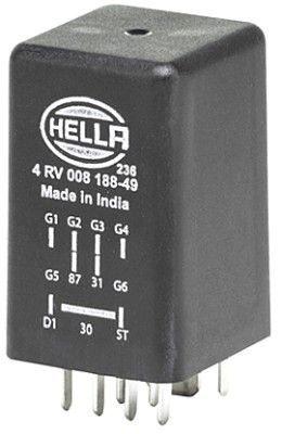 HELLA Steuergerät, Glühzeit (4RV 008 188-491)