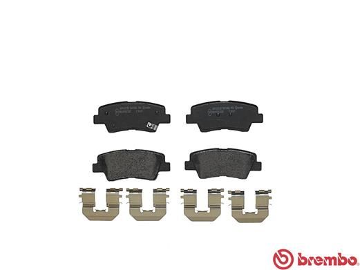 BREMBO Bremsbelagsatz, Scheibenbremse (P 30 047)
