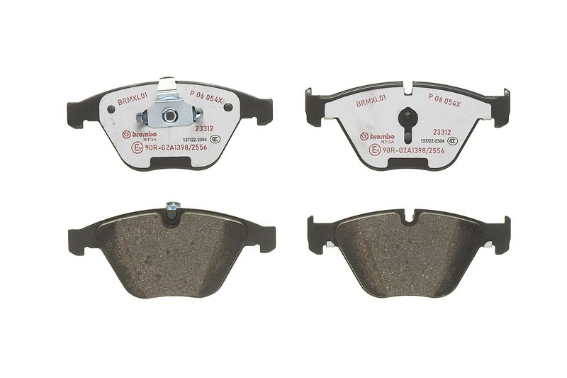 BREMBO Bremsbelagsatz, Scheibenbremse (P 06 054X)