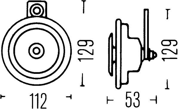 HELLA Horn (3BA 002 768-082)