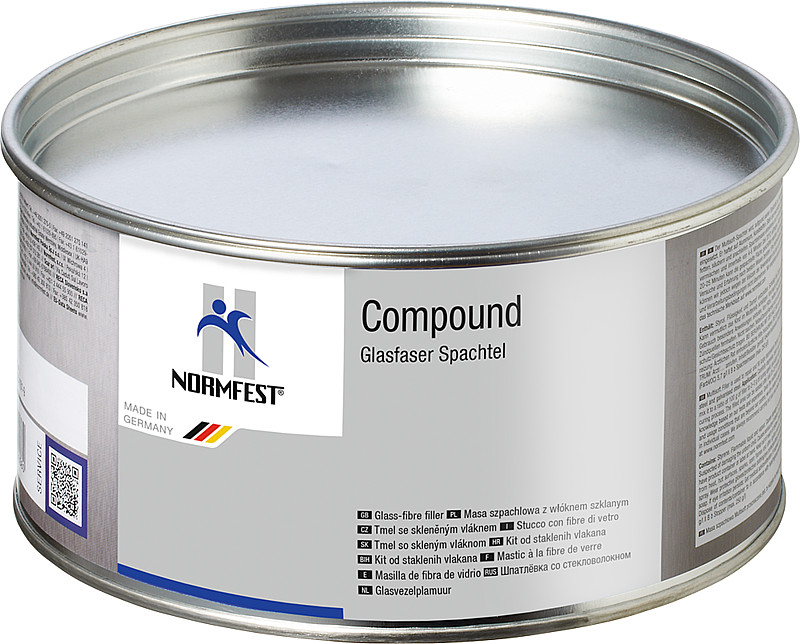 COMPOUND GLASFASERSPACHTEL 1.8KG V6 (2893-109-9) | NORMFEST COMPOUND GLASFASERSPACHTEL 1.8KG V6 (2893-109-9) | NORMFEST