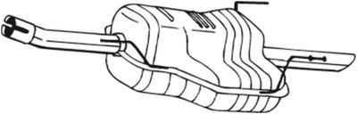 BOSAL Endschalldämpfer (185-481) Thumbnail