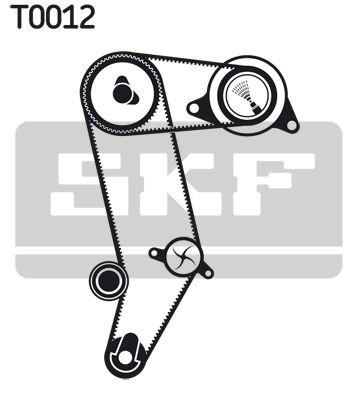 SKF Zahnriemensatz (VKMA 01040)
