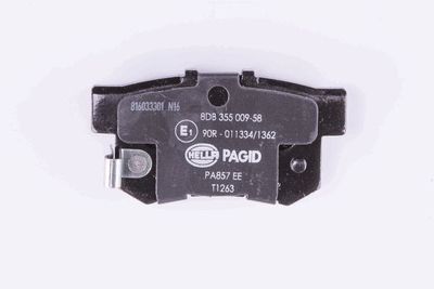 HELLA Bremsbelagsatz, Scheibenbremse (8DB 355 009-581)