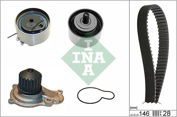 INA Wasserpumpe + Zahnriemensatz (530 0641 30)