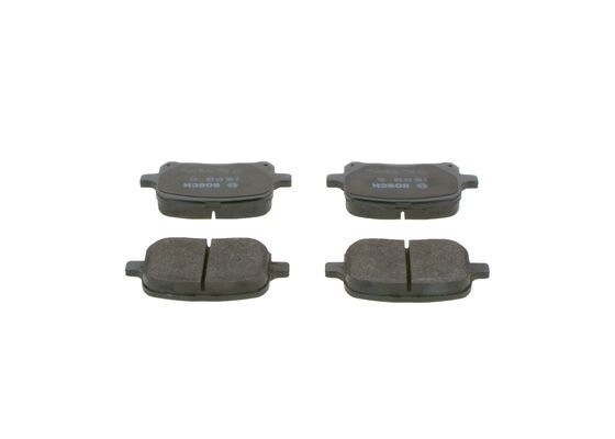 BOSCH Bremsbelagsatz, Scheibenbremse (0 986 424 639)