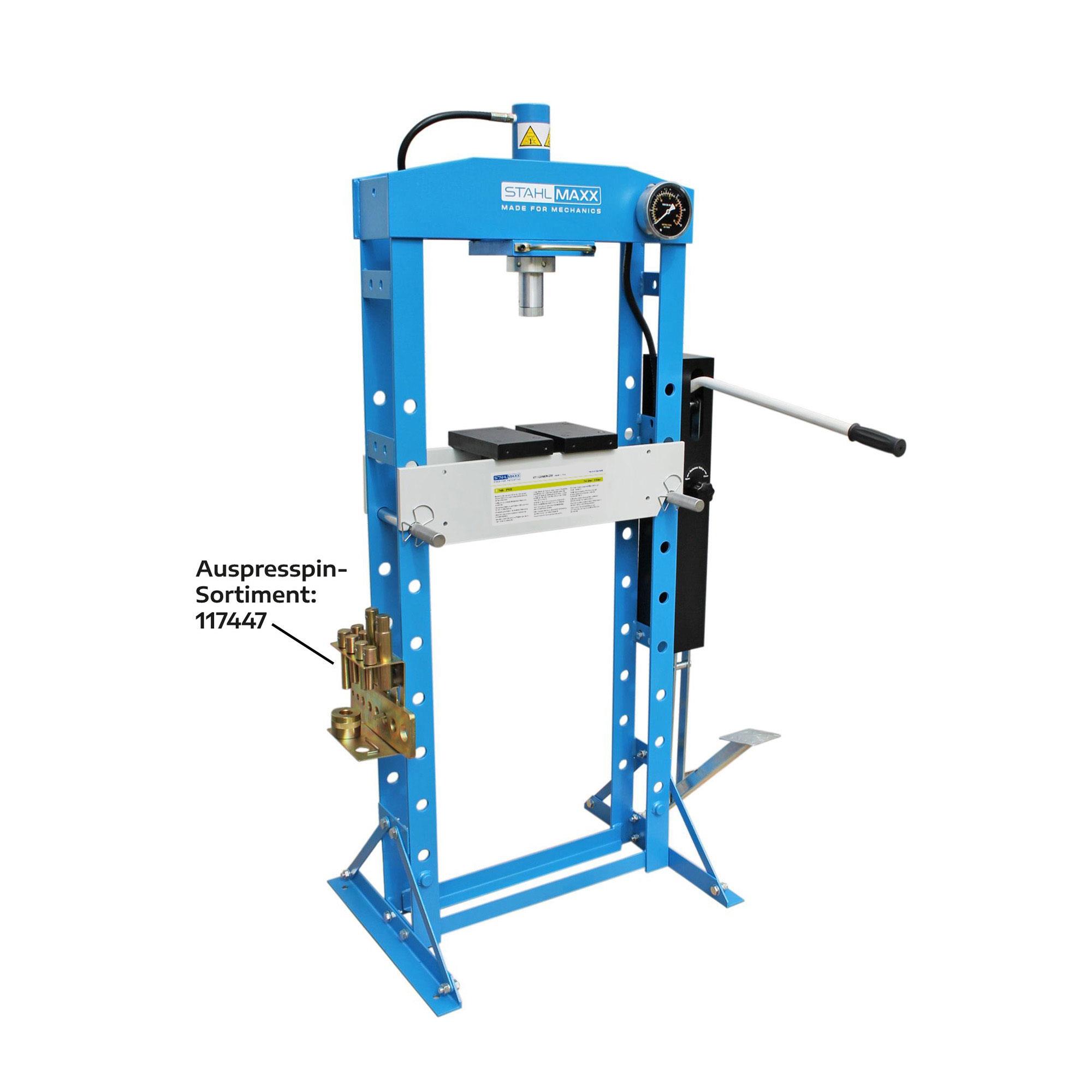 Hydraulikpresse für die Werkstatt und Getriebeheber, Motorbrücke