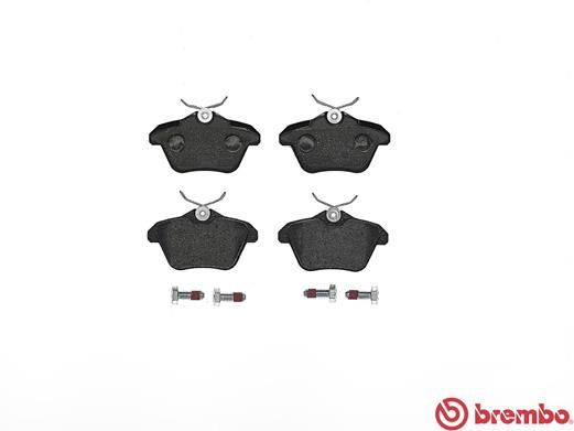 BREMBO Bremsbelagsatz, Scheibenbremse (P 23 067)