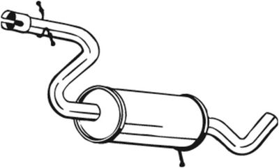 BOSAL Mittelschalldämpfer (227-045)