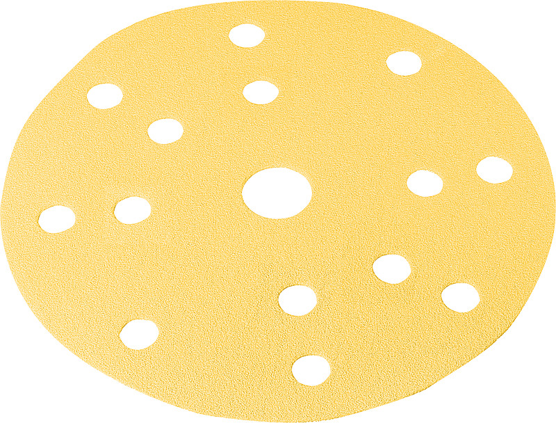 KLETTSCHEIBEN GOLD 150MM 15-LOCH K400 (4615-040-0) | NORMFEST