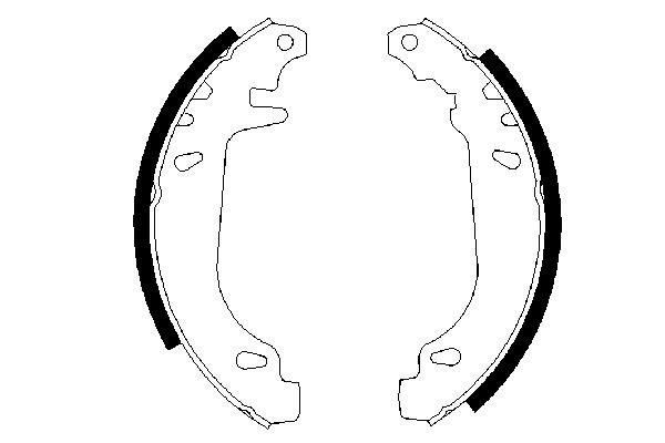 BOSCH Bremsbackensatz (0 986 487 272) BOSCH Bremsbackensatz (0 986 487 272)