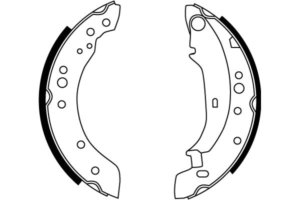 TRW Bremsbackensatz (GS8771) TRW Bremsbackensatz (GS8771)