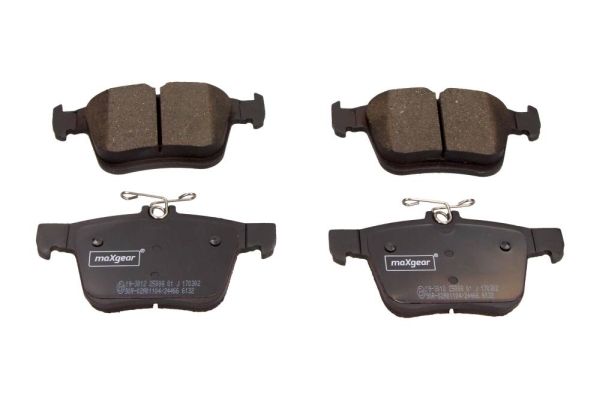 MAXGEAR Bremsbelagsatz, Scheibenbremse (19-3012)