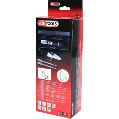 KS TOOLS Frostschutz-/ Batteriesäureprüfgerät (Refraktometer) (550.1290) KS TOOLS Frostschutz-/ Batteriesäureprüfgerät (Refraktometer) (550.1290)